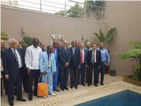 Réception d'une délégation de médecins Ivoiriens 