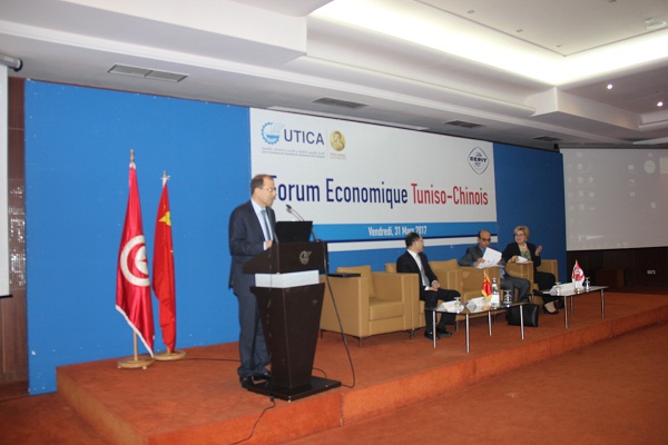 Forum d’affaires tuniso-chinois : Signature d’un mémorandum d’entente entre l’UTICA et la Chambre de commerce et d’industrie de Pékin
