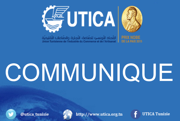 Nouveau gouvernement :   L’UTICA lance un appel à un dialogue national pour un programme de sauvetage