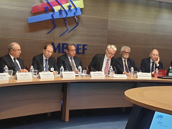 Réunion du conseil  de chefs d’entreprise France –Tunisie 