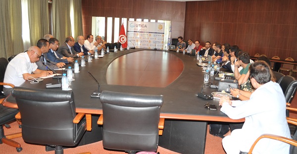Pour une vision de la Tunisie de demain : 	 Des responsables de l’UTICA se réunissent avec des associations de jeunes tunisiens